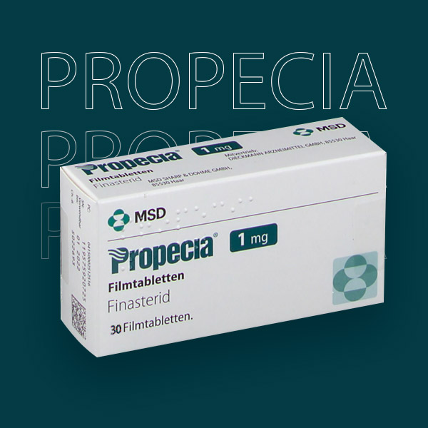 Verpackung von Propecia (Finasterid) Pillen 1mg